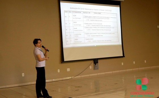 Missal sedia 1º Seminário sobre o Câncer Relacionado ao Trabalho