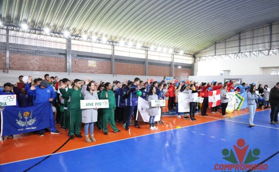 Missal sedia XX Olímpiadas Regionais das Apaes e Escolas de Educação Especial