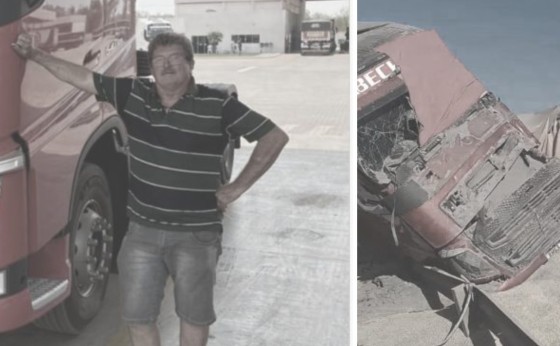 Morador de Missal morre em grave acidente entre carretas na BR-163
