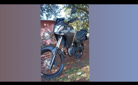 Moto foi furtada na tarde desse domingo no centro de Medianeira