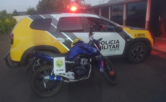 Motocicleta é apreendida por direção perigosa e irregularidades em Missal