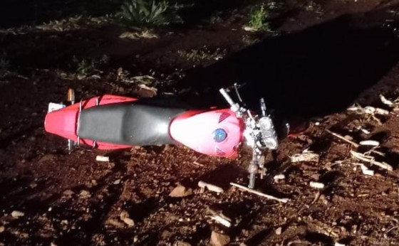 Motociclista fica gravemente ferido após sofrer queda na PR-495, em Missal