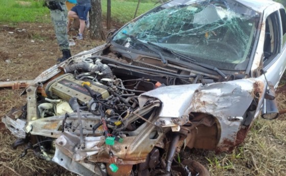 Motorista morre em grave acidente na PR 497