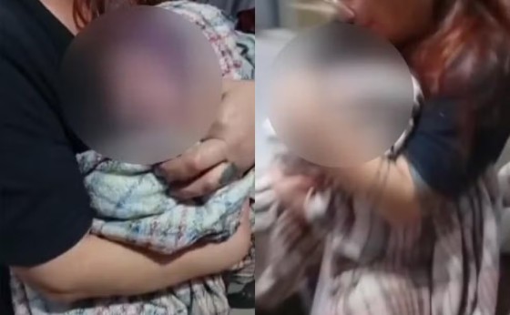 Mulher ouve barulho pensa que é gato machucado e encontra bebê recém-nascida em sacola de lixo no PR