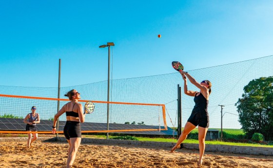 No último final de semana Missal teve a final da Primeira Liga de Beach Tennis