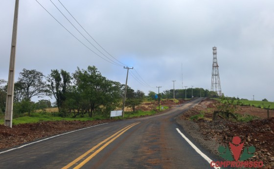 Obra de Construção do Asfalto que Liga Santa Helena a Ramilândia chega a Missal