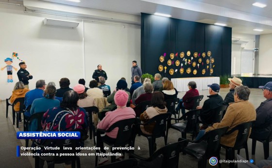 Operação Virtude leva orientações de prevenção à violência contra a pessoa idosa em Itaipulândia