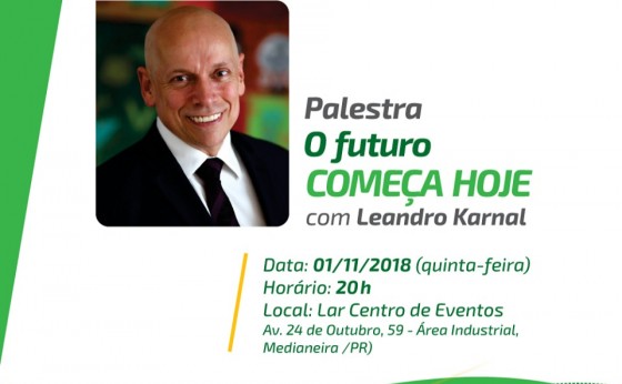 Palestra o Futuro Começa Hoje com Leandro Karnal