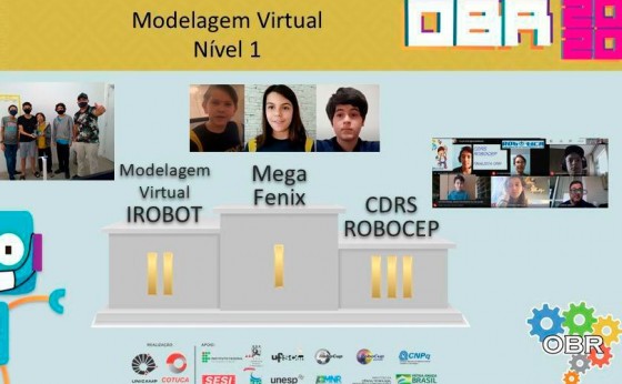 Paranaenses conquistam terceiro lugar na Olimpíada de Robótica