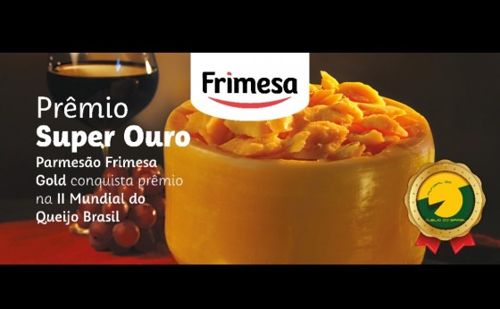 Parmesão Frimesa recebe Prêmio Super Ouro