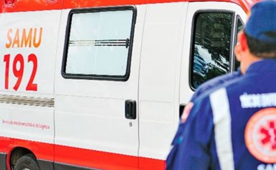 Passageira de moto envolvida em acidente e transferida para Foz do Iguaçu