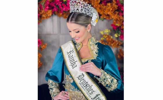 Paula rainha da 22º Deutsches Fest fala como foi o reinado