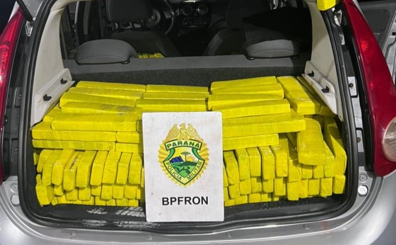PFRON apreende 503,100 kg de substância análoga à maconha em São Miguel do Iguaçu
