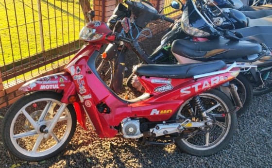 PM de Itaipulândia realiza operação 'Descarga Livre' para coibir motos com escapamento adulterado