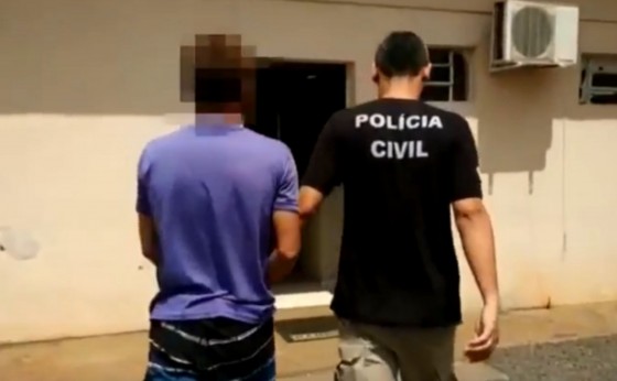 Polícia Civil cumpre mandado de prisão contra acusado de estuprar  própria filha em Itaipulândia