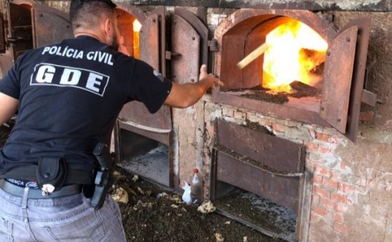 Polícia Civil incinera mais de cinco toneladas de drogas em Missal