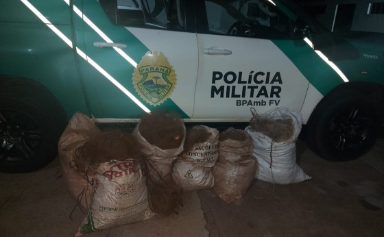 Polícia Militar Ambiental apreende arma de fogo e materiais de pesca predatória em Santa Helena