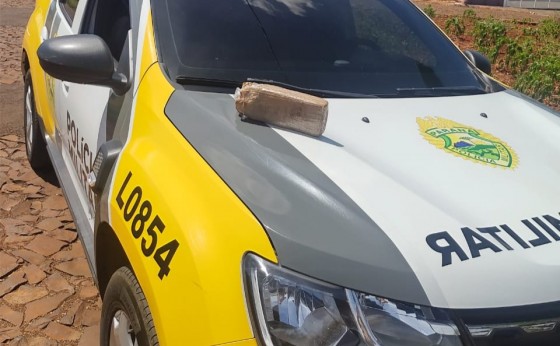 Polícia Militar apreende maconha em Missal