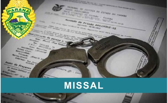 Polícia Militar Cumpre Mandado de Prisão por Homicídio em Missal