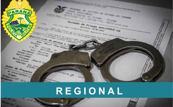 Polícia Militar cumpre três mandados de prisão em Missal, São Miguel do Iguaçu e Medianeira