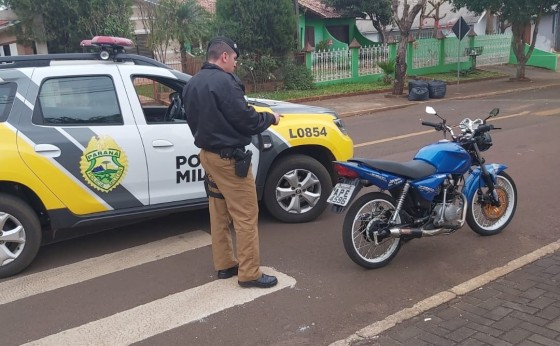 Policia Militar de Itaipulândia intensifica abordagens a motocicletas barulhentas