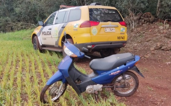 Polícia Militar de Missal recupera Honda Biz furtada