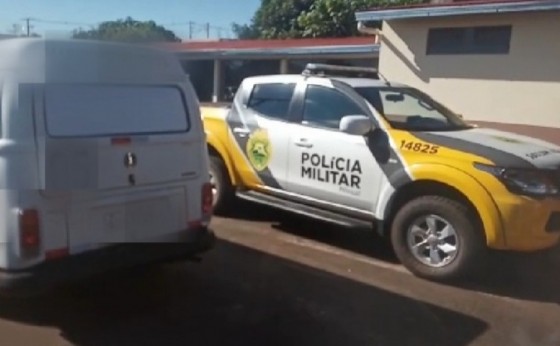 Polícia Militar prende homem com veículo carregado de cigarros em Missal