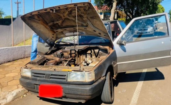 Policia Rodoviária de Santa Helena prende indivíduo com drogas na PR-495, em Missal