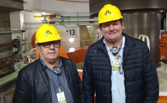 Prefeito Ferrari e Vice Chenho de Missal participam de Encontro organizado pela Amop na Itaipu