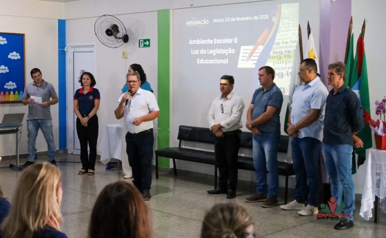 Prefeito Ferrari reafirma compromisso com a Educação na Abertura das atividades de 2025