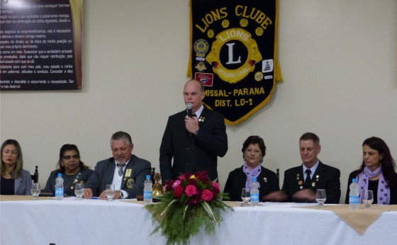 Principais atividades do presidente Leocir Stodulski no Ano Leonístico 2017/2018 do Lions Missal