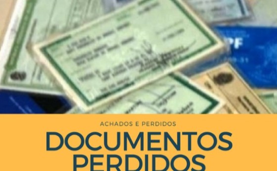 Procura-se documentos em nome de Iracema da Silva que foram extraviados