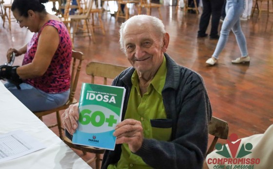 Quase 800 idosos de Missal foram atendidos nos Mutirões da Saúde realizados em Maio