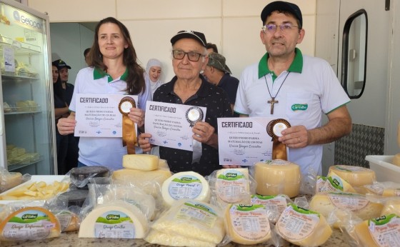 Queijo artesanal: agroindústria é reconhecida com três prêmios estaduais