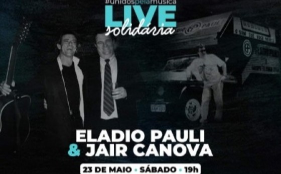 Recordando sucessos, Eladio Pauli & Jair Canova se apresentam hoje em uma super live