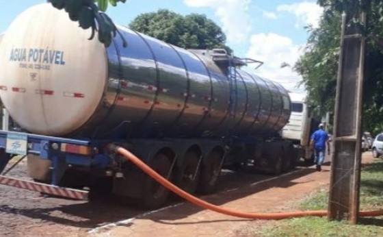 Sanepar transporta em torno de um milhão de litros de água de Missal até Medianeira