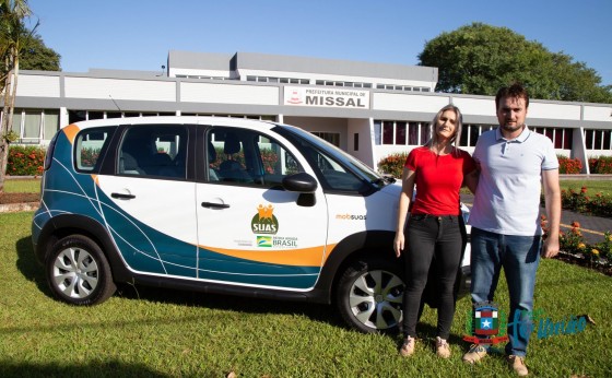 Secretaria de Assistência Social de Missal recebe veículo com recursos do Governo Federal