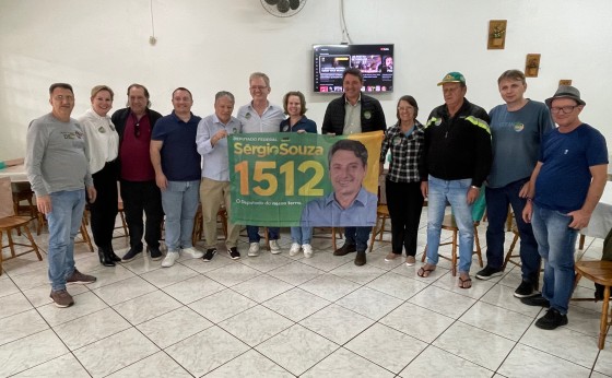 Sérgio Souza cumpre agenda de campanha em Missal e região