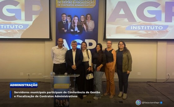 Servidores participam de Conferência de Gestão e Fiscalização de Contratos Administrativos