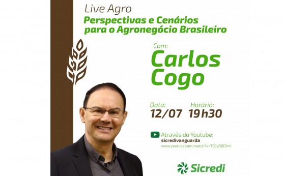 Sicredi Vanguarda realiza live voltada ao agronegócio