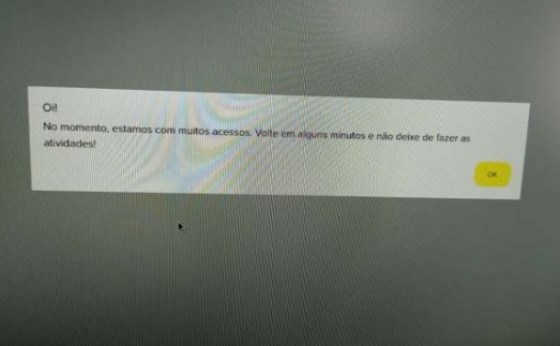 Sistema falha e alunos não conseguem fazer a Prova Paraná