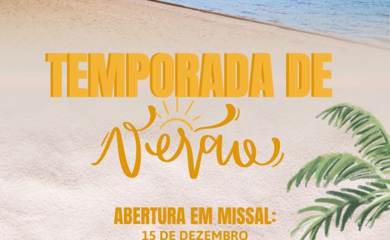 Temporada de Verão na Prainha de Missal inicia oficialmente neste dia 15 de dezembro