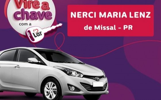 Terceira ganhadora da promoção ‘Vire a Chave com a Lar’ é de Missal