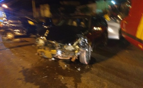 Três pessoas ficam feridas em acidente na BR 277, em São Miguel do Iguaçu