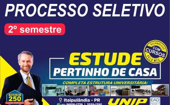 UNIP abre inscrições vestibular de inverno