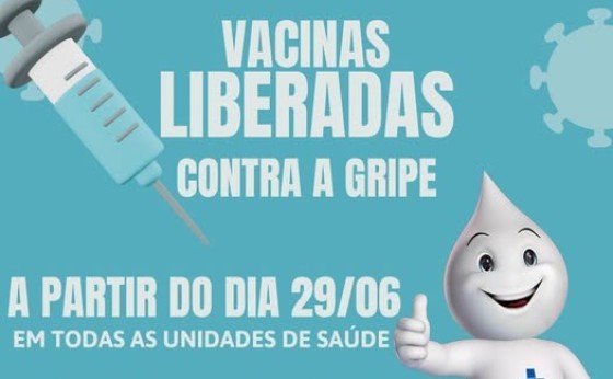 Vacina contra a Gripe será liberada para população em geral