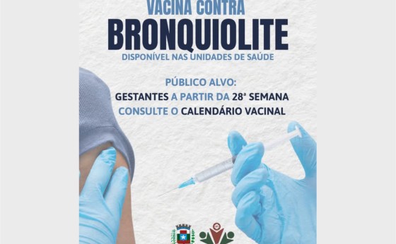 Vacina contra bronquiolite está disponível em Missal