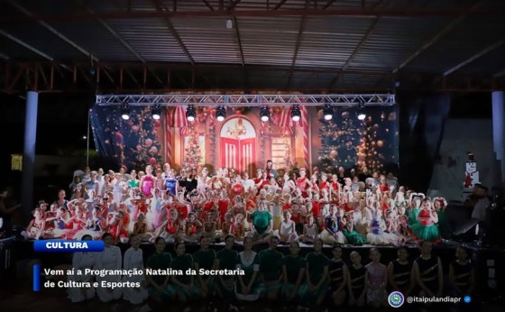 Vem aí a Programação Natalina da Secretaria de Cultura e Esportes