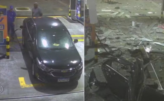 Vídeo mostra momento da explosão em posto na Lapa; motorista morreu após acidente
