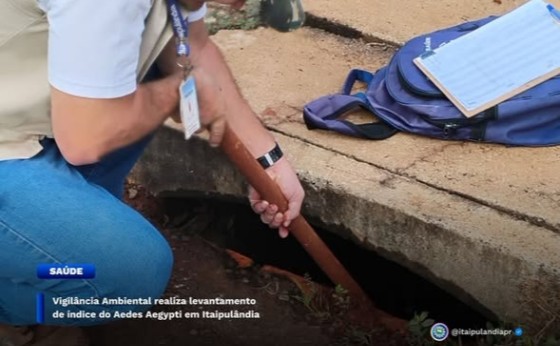 Vigilância Ambiental realiza levantamento de índice do Aedes Aegypti em Itaipulândia
